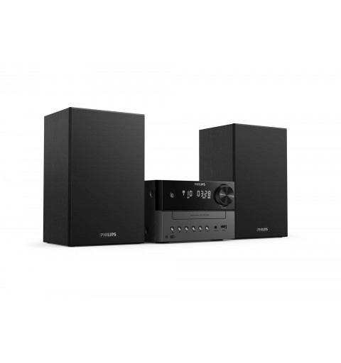 Philips TAM3505 12 ensemble audio pour la maison Système micro audio domestique 18 W Noir, Gris