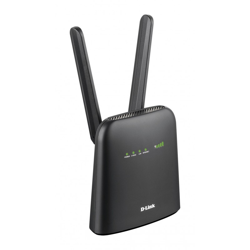 D-Link N300 router wireless Ethernet Banda singola (2.4 GHz) 3G 4G Nero