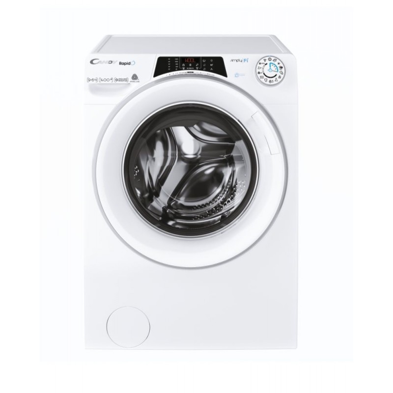 Candy RapidÓ ROW4964DWMSE 1-S washer dryer Freestanding Front-load White D