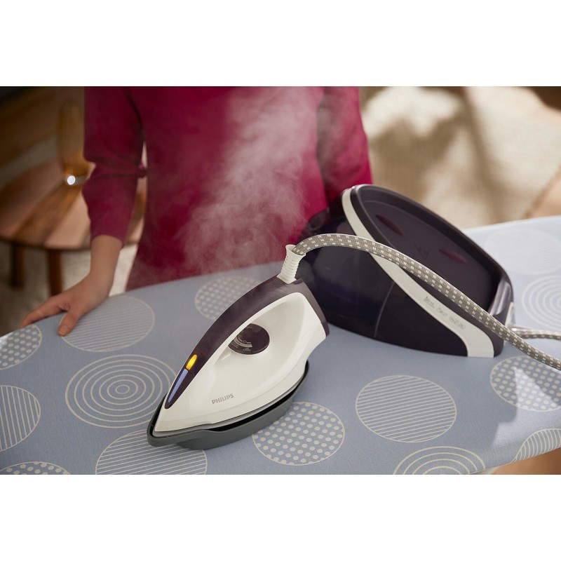 Philips HI5919 30 iron Steam iron Ceramic soleplate 2400 W Purple, White