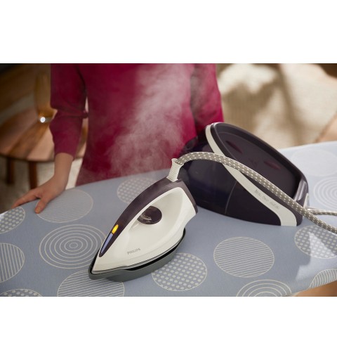 Philips HI5919 30 iron Steam iron Ceramic soleplate 2400 W Purple, White