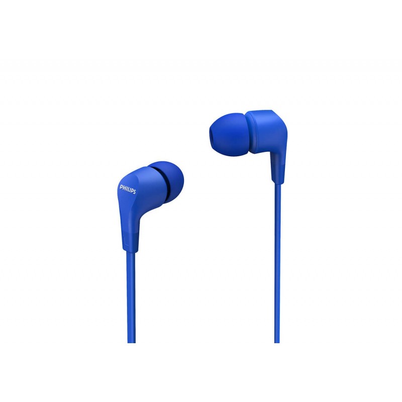 Philips TAE1105BL 00 écouteur casque Écouteurs Avec fil Ecouteurs Musique Bleu