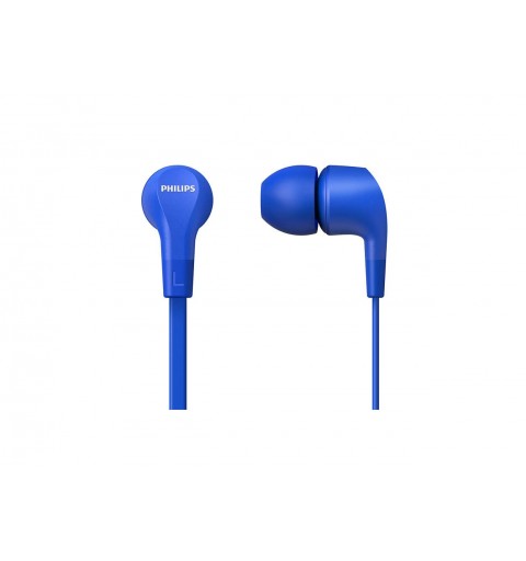Philips TAE1105BL 00 écouteur casque Écouteurs Avec fil Ecouteurs Musique Bleu
