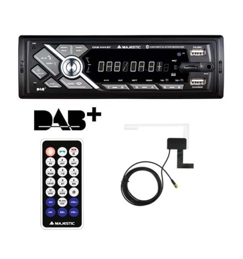 New Majestic DAB-444 BT Black 180 W Bluetooth