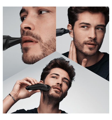 Braun 81705165 cortadora de pelo y maquinilla Negro, Gris