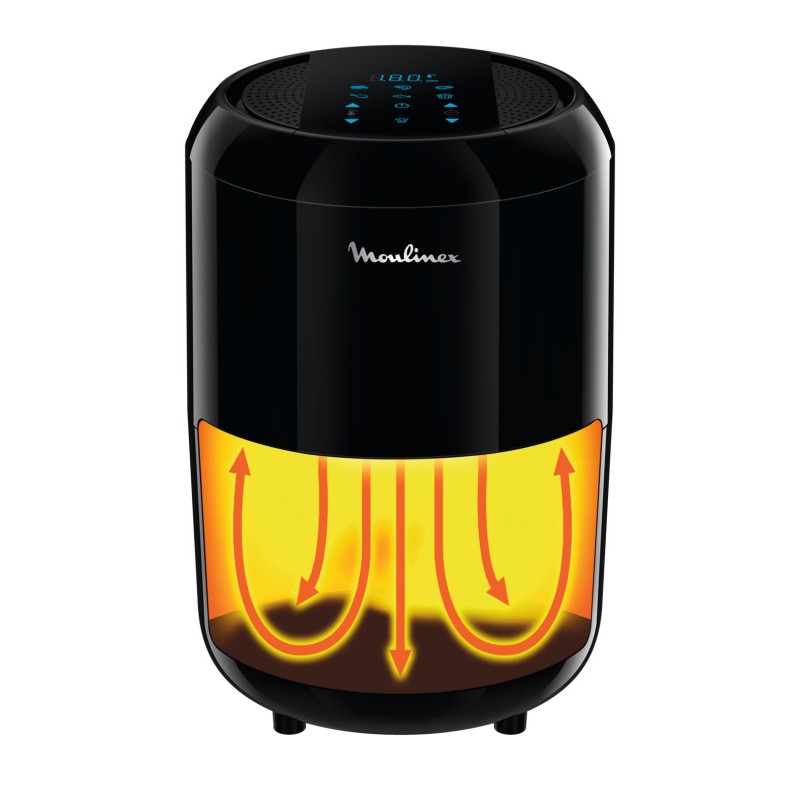 Moulinex EZ3018 Sencillo 1,5 L Independiente 1030 W Freidora Negro