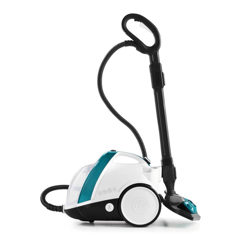 Polti Vaporetto Smart 100_T Cylinder steam cleaner 1500 W Blue, White