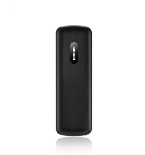 Brondi Amico Home 4,5 cm (1.77") 90 g Noir Téléphone d'entrée de gamme