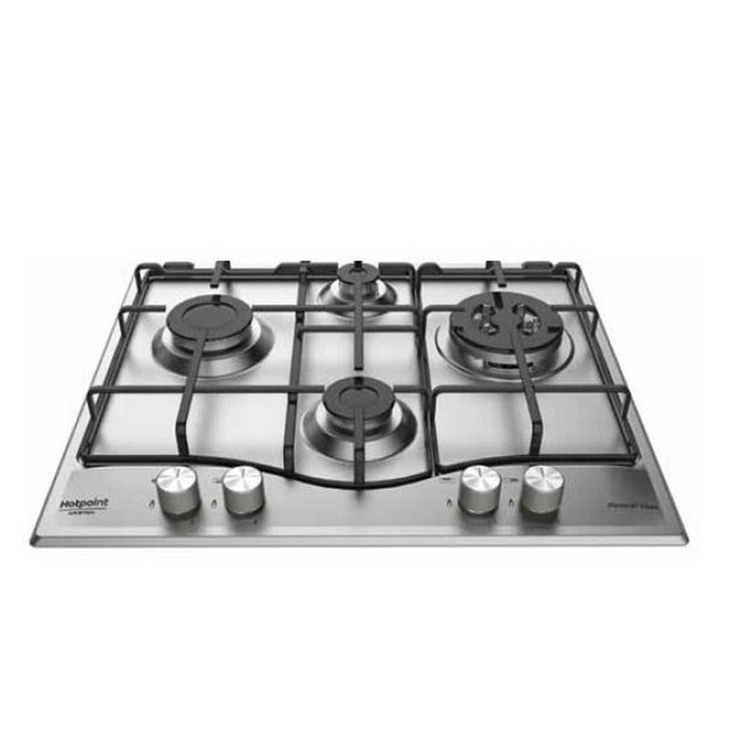 Hotpoint PCN 642 T IX HA hob Stainless steel Built-in Gas 4 zone(s)