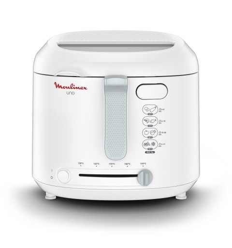 Moulinex AF203 Sencillo Independiente 1600 W Freidora Blanco