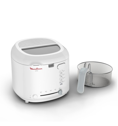 Moulinex AF203 Sencillo Independiente 1600 W Freidora Blanco