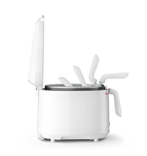 Moulinex AF203 Sencillo Independiente 1600 W Freidora Blanco