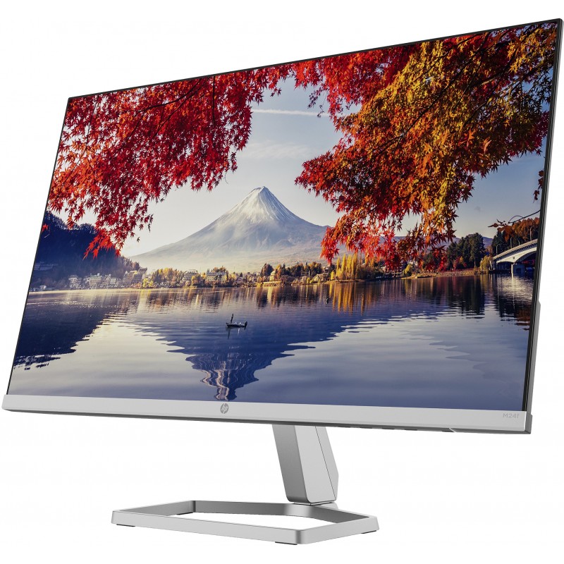 HP M24f 60,5 cm (23.8") 1920 x 1080 Pixel Full HD Nero, Argento