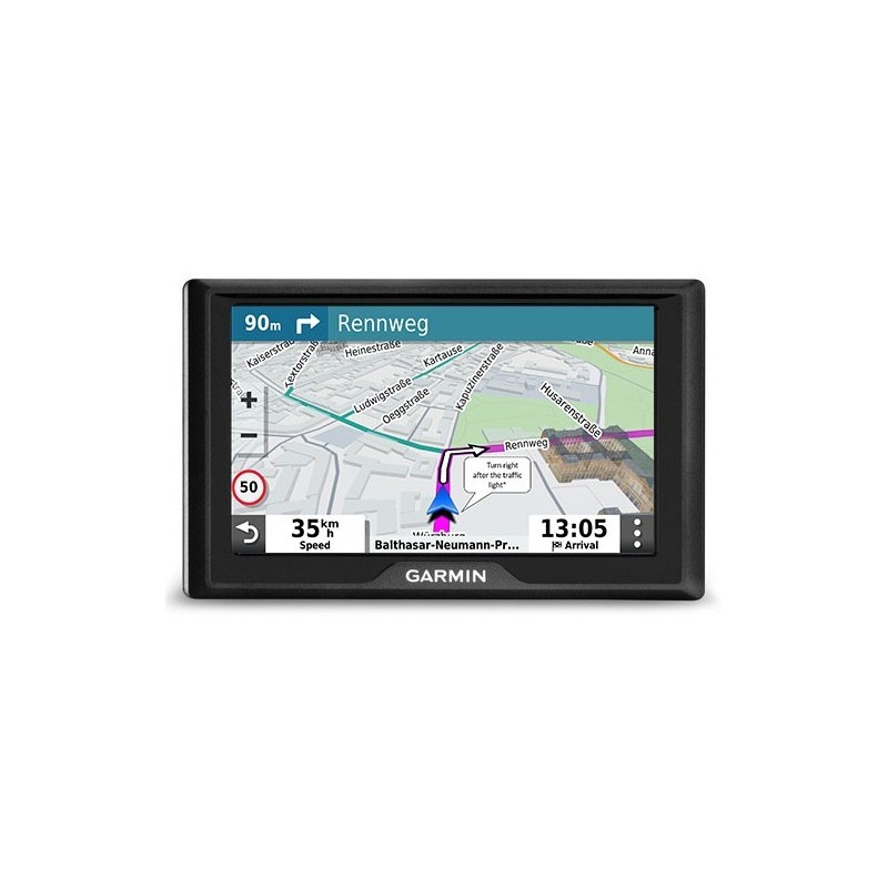 Garmin Drive 52 & Live Traffic Navigationssystem Tragbar Fixiert 12,7 cm (5 Zoll) TFT Touchscreen 170,8 g Schwarz