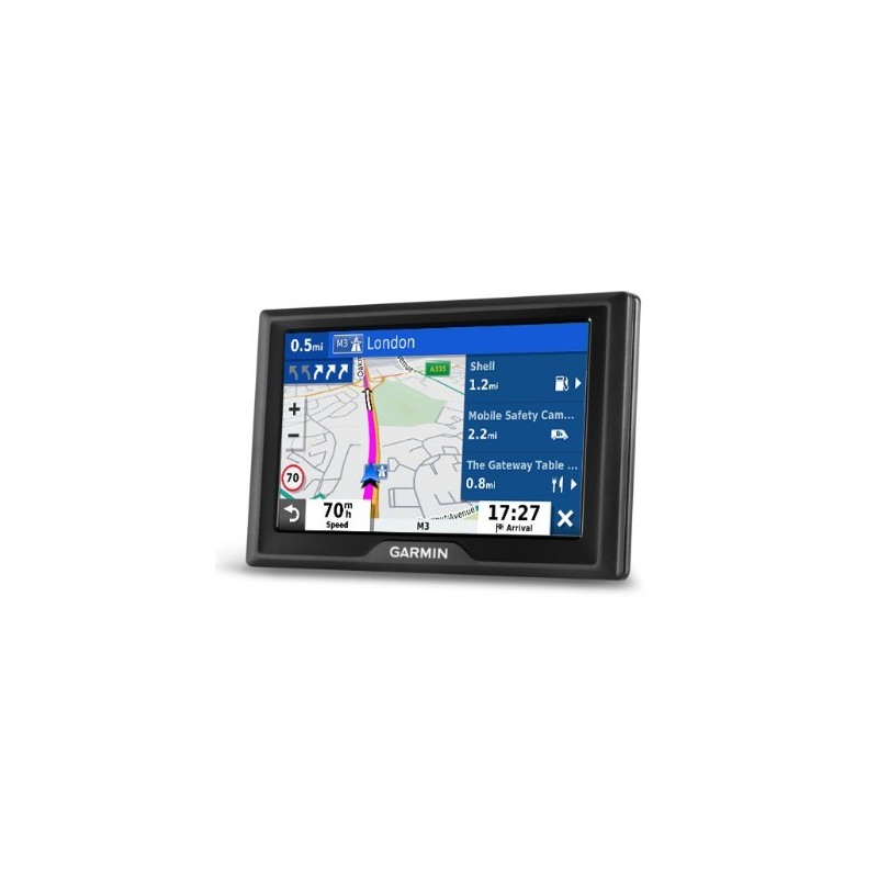 Garmin Drive 52 & Live Traffic navegador Portátil Fijo 12,7 cm (5") TFT Pantalla táctil 170,8 g Negro