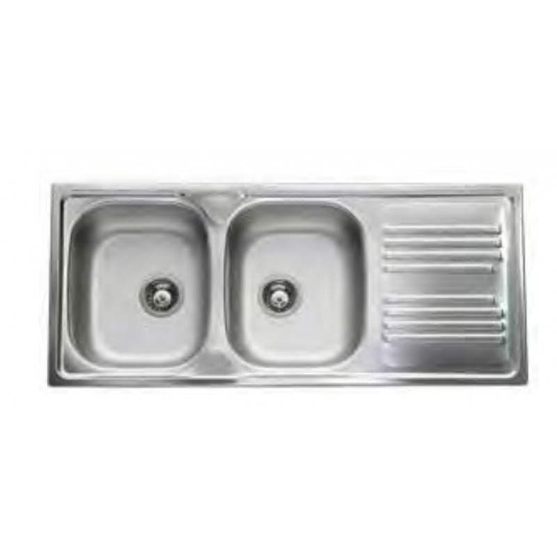 Apell TM1162IRPC kitchen sink Top-mounted sink Rectangular Stainless steel