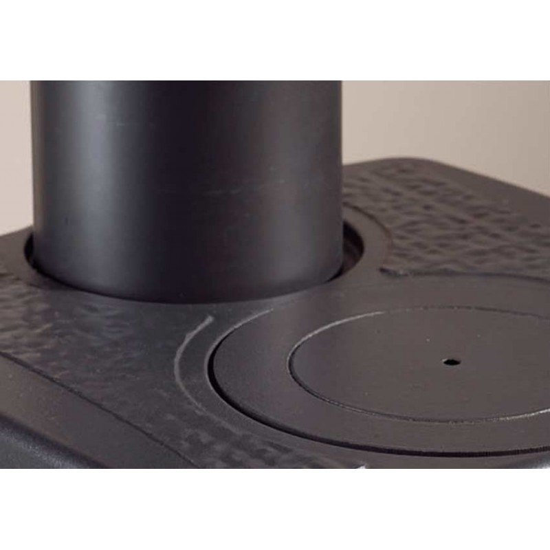 La Nordica Super Max stufa Libera installazione A legna Nero