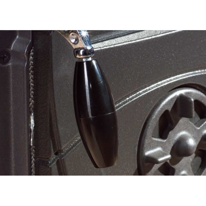 La Nordica Super Max stufa Libera installazione A legna Nero