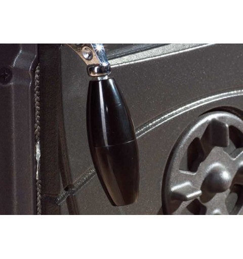 La Nordica Super Max stufa Libera installazione A legna Nero