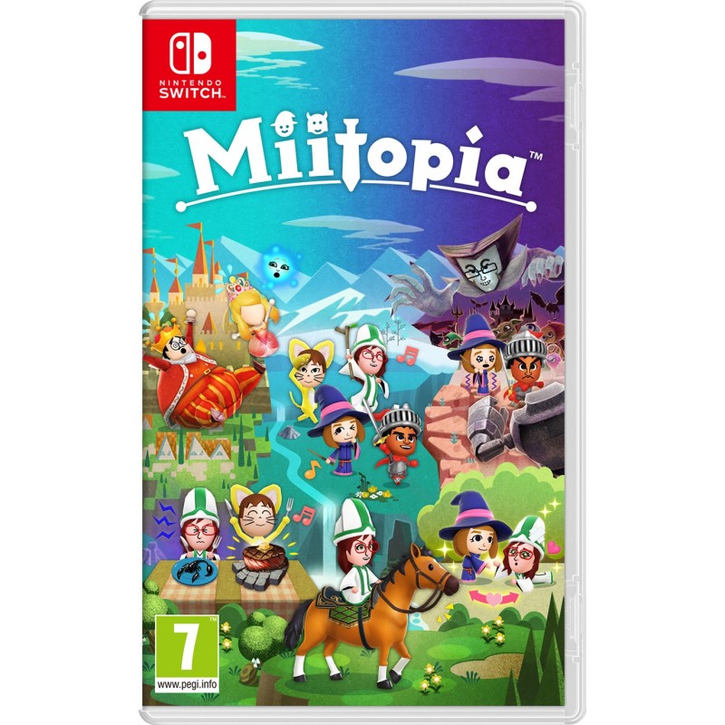 Nintendo Miitopia Estándar Inglés, Italiano Nintendo Switch