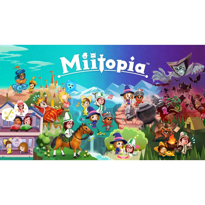 Nintendo Miitopia Standard English, Italian Nintendo Switch