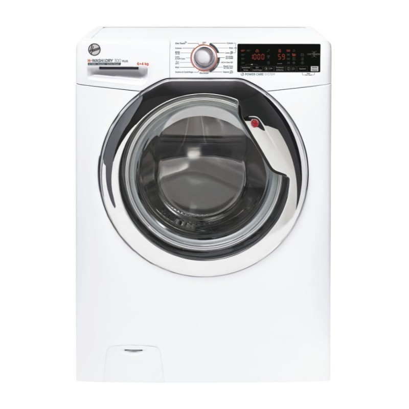 Hoover H-WASH 300 PLUS H3DS4464TAMCE-11 lavasciuga Libera installazione Caricamento frontale Bianco E