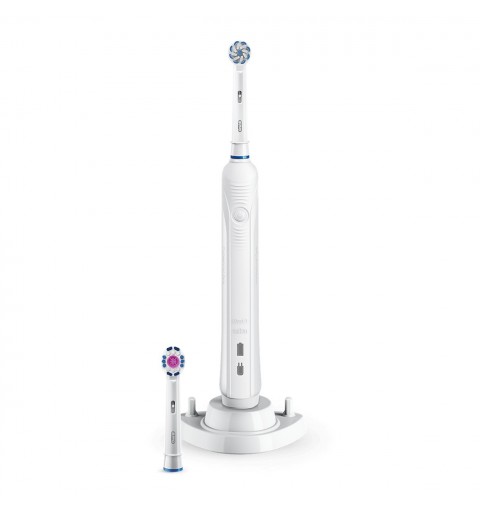 Oral-B PRO 900 Sensi UltraThin Adulte Brosse à dents rotative Blanc