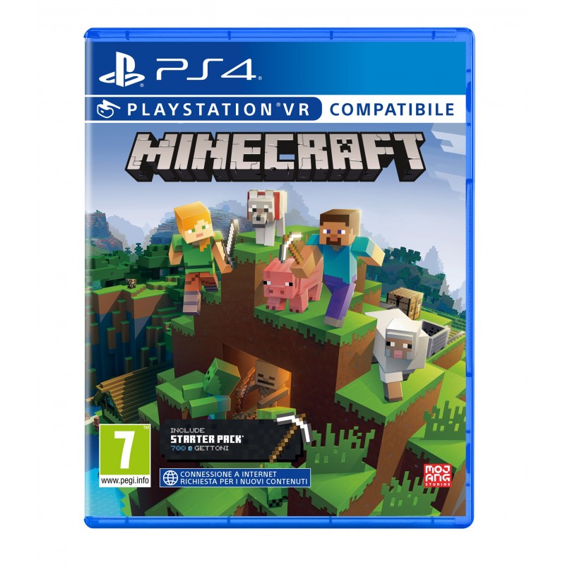 Sony Minecraft Starter Collection Paquete de inicio Inglés, Italiano PlayStation 4