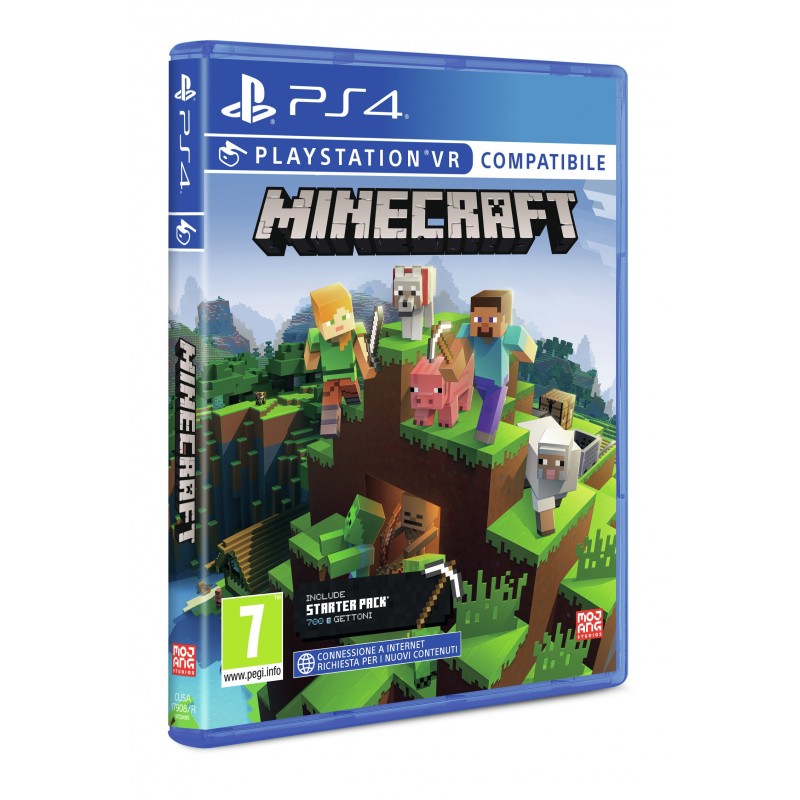 Sony Minecraft Starter Collection Paquete de inicio Inglés, Italiano PlayStation 4