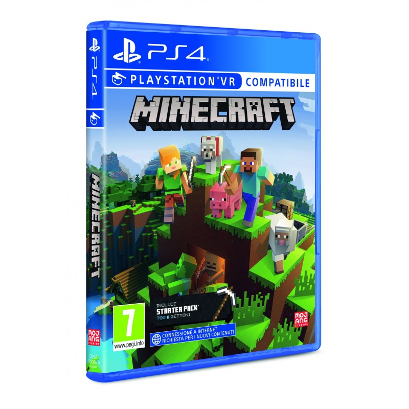 Sony Minecraft Starter Collection Paquete de inicio Inglés, Italiano PlayStation 4