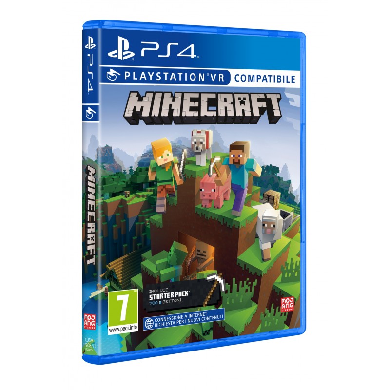 Sony Minecraft Starter Collection Paquete de inicio Inglés, Italiano PlayStation 4