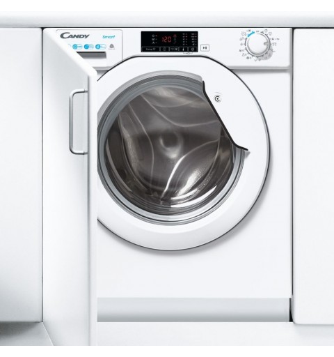 Candy CBD 485D1E 1-S lavadora-secadora Integrado Carga frontal Blanco E