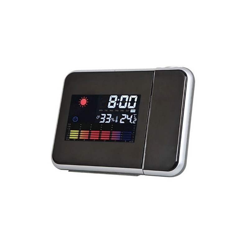 New Majestic WT-229 Digital alarm clock Black