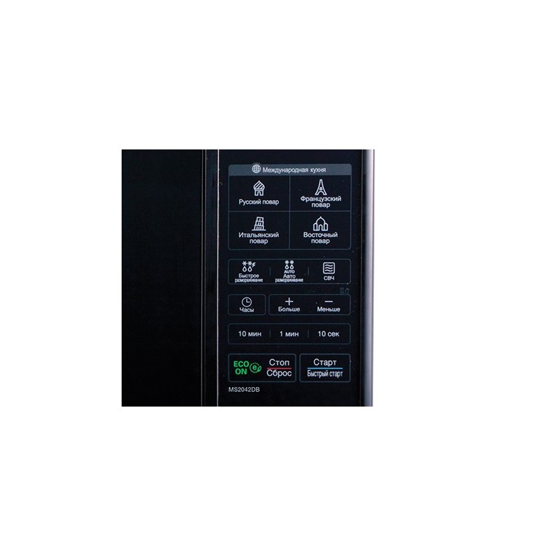 LG MS-2042DB microwave Countertop 20 L 700 W Black