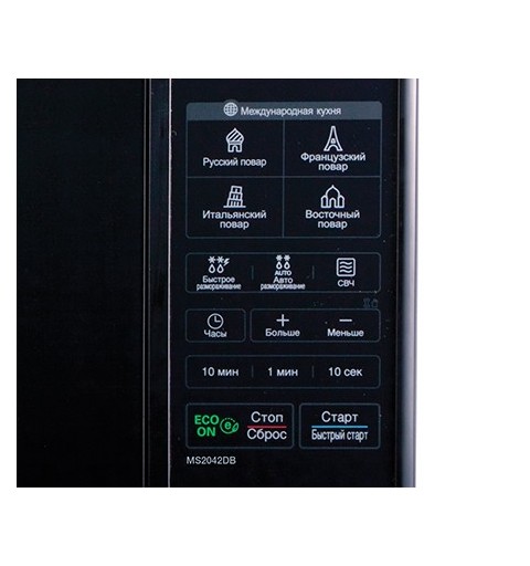 LG MS-2042DB microondas Encimera 20 L 700 W Negro