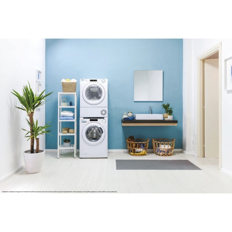 Candy Smart Pro CSOE H9A2DE-S asciugatrice Libera installazione Caricamento frontale 9 kg A++ Bianco