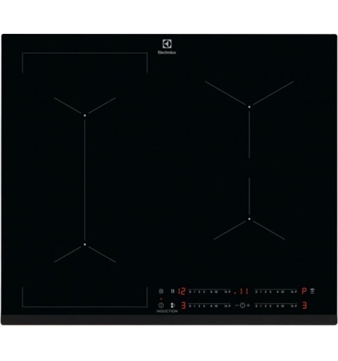 Electrolux CIL63443 Nero Da incasso 60 cm Piano cottura a induzione 4 Fornello(i)