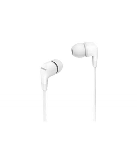Philips TAE1105WT 00 headphones headset Wired In-ear Music White