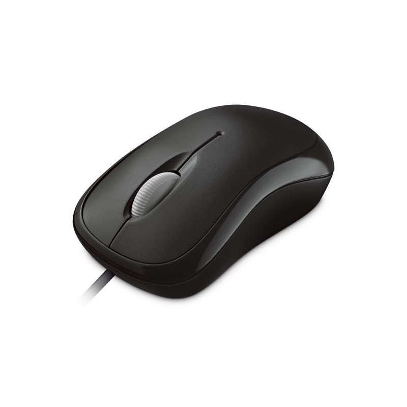 Microsoft Basic Optical Mouse ratón Ambidextro USB tipo A Óptico 800 DPI