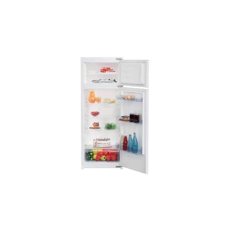 Beko BDSA250K3SN fridge-freezer Built-in 220 L F White