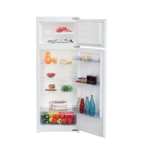 Beko BDSA250K3SN réfrigérateur-congélateur Intégré (placement) 220 L F Blanc