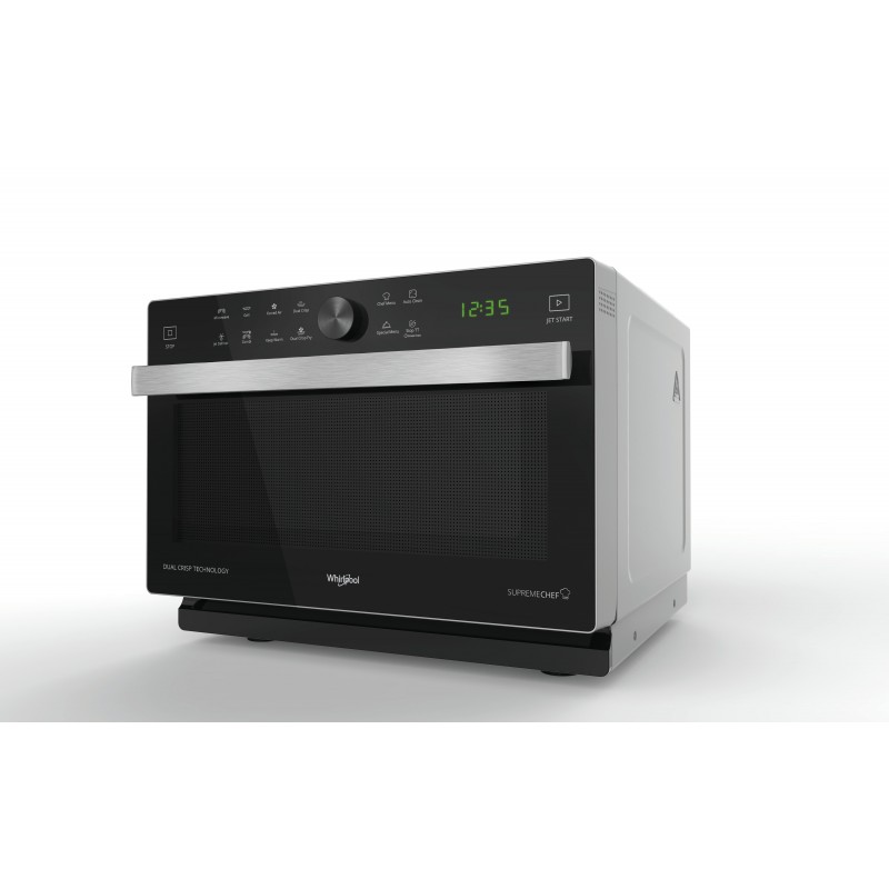 Whirlpool MWP 338 SB Comptoir Micro-onde combiné 33 L 900 W Noir, Argent