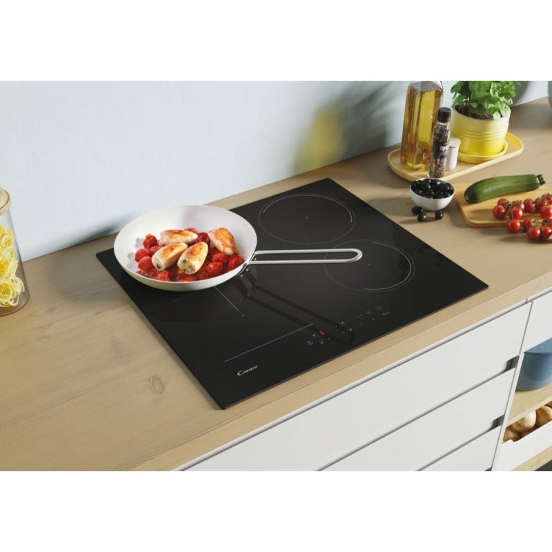 Candy CTP643C Black Built-in 59 cm Zone induction hob 4 zone(s)