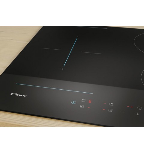 Candy CTP643C Black Built-in 59 cm Zone induction hob 4 zone(s)