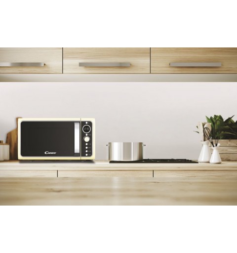 Candy Divo G25CC Comptoir Micro-ondes grill 25 L 900 W Crème