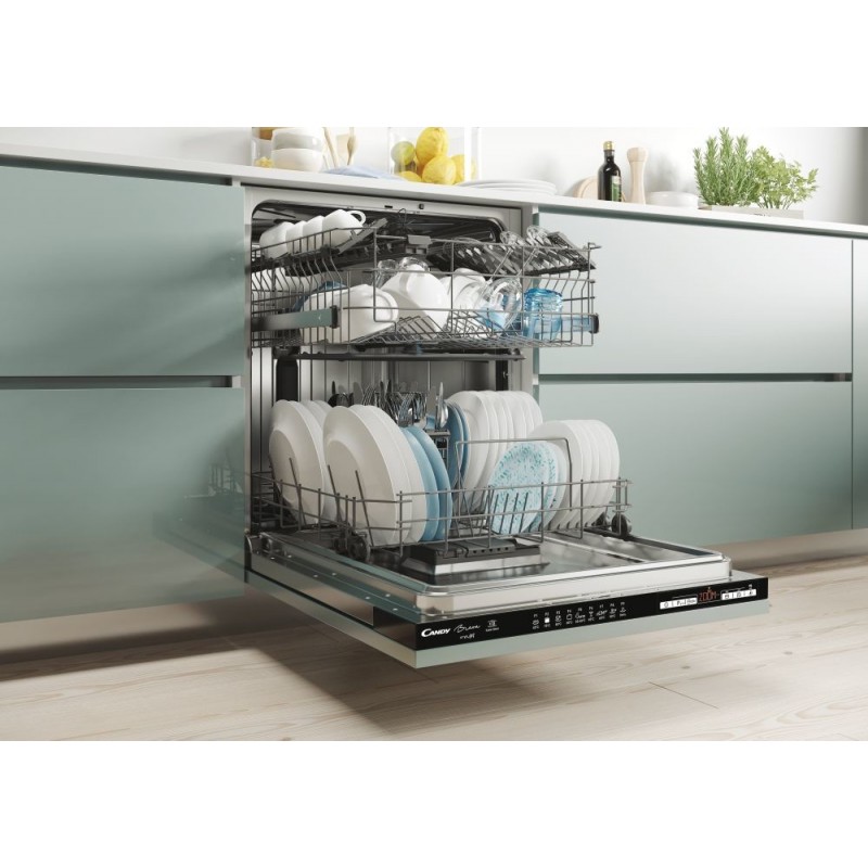 Candy Brava CDIN 4D340PB Fully built-in 13 place settings D