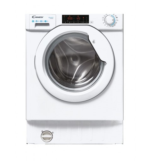 Candy Smart Inverter CBW 48TWME-S washing machine Front-load 8 kg 1400 RPM A White