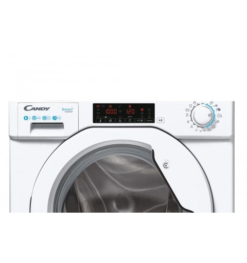 Candy Smart Inverter CBW 48TWME-S washing machine Front-load 8 kg 1400 RPM A White