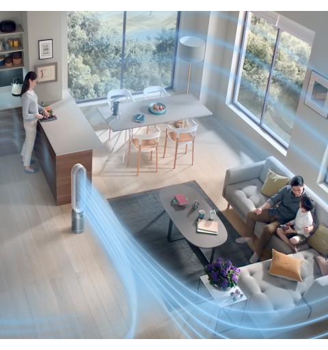 Dyson Purifier Cool 61,5 dB 40 W Plata, Blanco