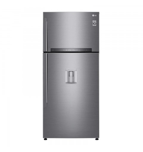 LG GTF916PZPYD fridge-freezer Freestanding 592 L E Stainless steel